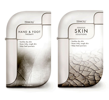 serious skin solutions packaging